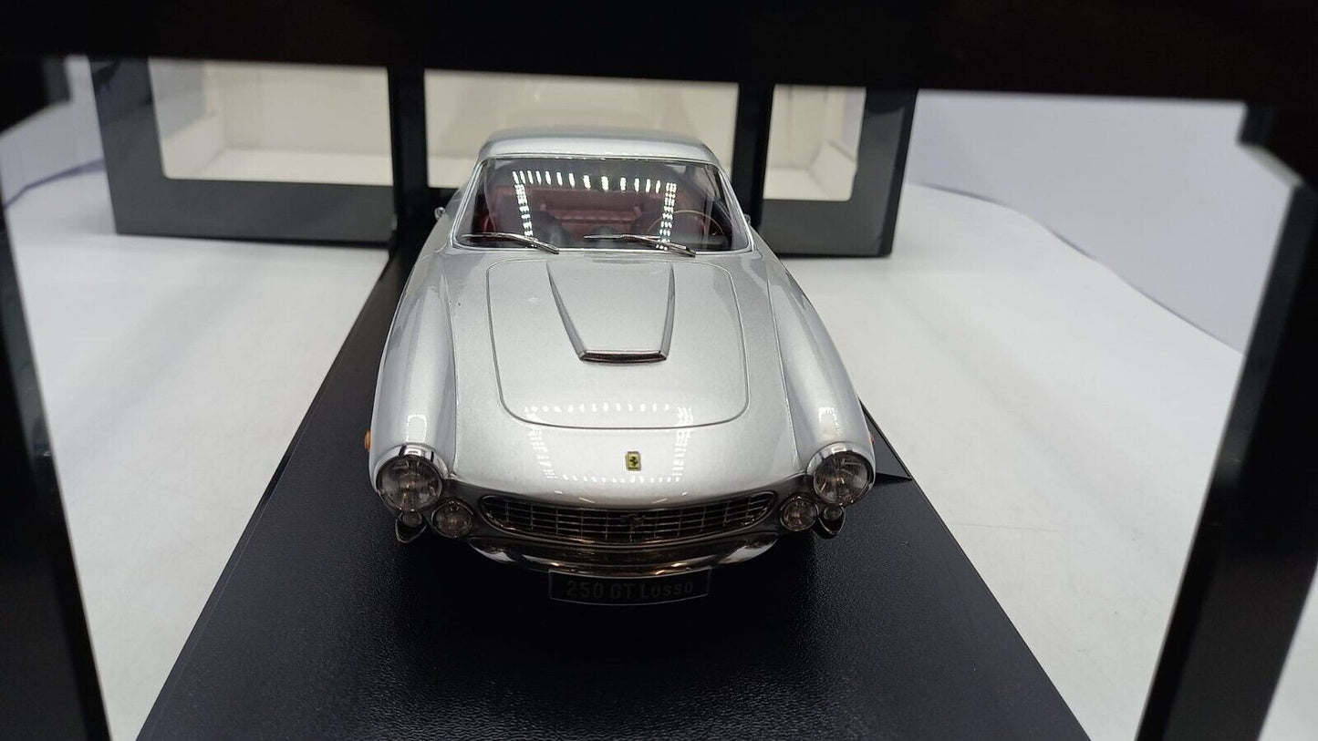 KK Scale 1962 Ferrari 250 GT Lusso Silver 1:18