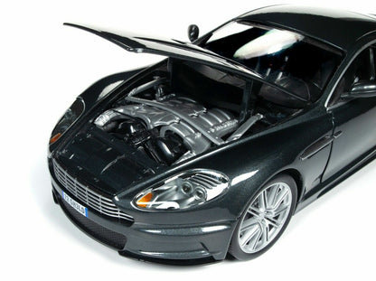 Autoworld 2008 Aston Martin DBS from James Bond Quantum of Solace Dark Grey Metallic  1:18