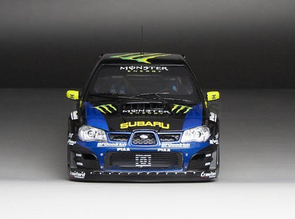 Sun-Star 2006 Subaru Impreza WRC06 No 43 Gymkhana 2008 Ken Block Monster Energy 1:18