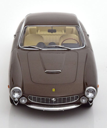 KK Scale 1962 Ferrari 250 GT Lusso (Steve McQueen's Personal Car) Brown Metallic 1:18