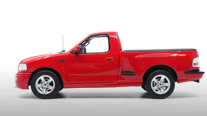 DNA Collectibes 2003 Ford F-150 SVT Lightning Pick up Truck Vermilion Red 1:18 RESIN