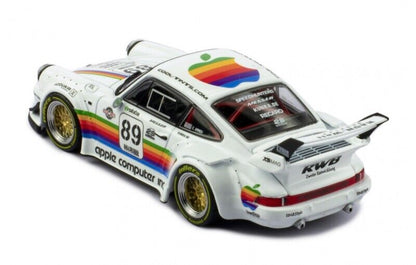 Ixo 2018 Porsche 911 930 RWB Apple Computer Inc No 89 White 1:43