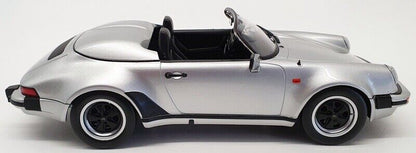 KK Scale 1989 Porsche 911 Speedster G Series Silver Metallic 1:18