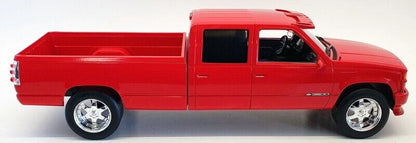 Greenlight Artisan 1997 Chevy Silverado Crew Cab 3500 Pickup Victory Red 1:18