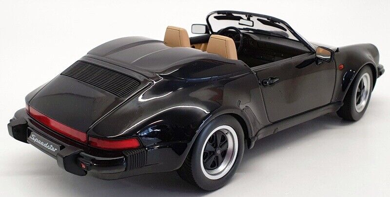 KK Scale 1989 Porsche 911 Speedster G Series Black 1:18