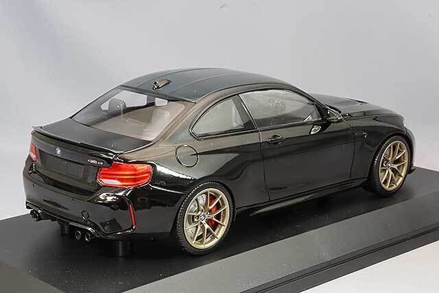 Minichamps 2020 BMW M2 CS (F87) Black w/ Gold Wheels 1:18 Resin