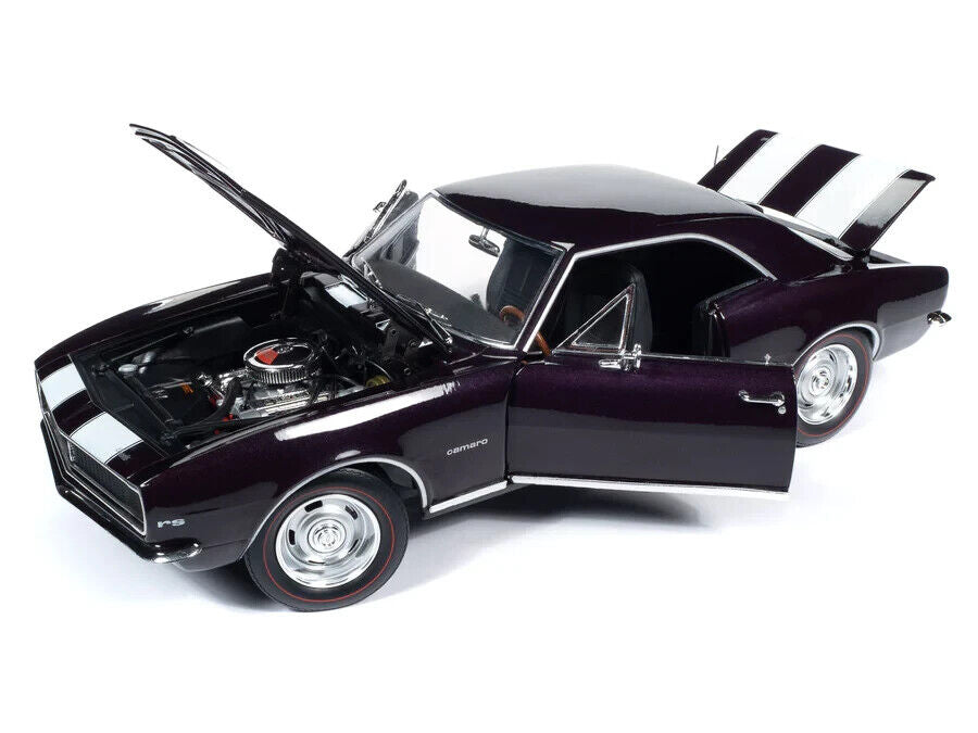 Autoworld 1967 Chevy Camaro Z28 RS Coupe Brown/White 1:18