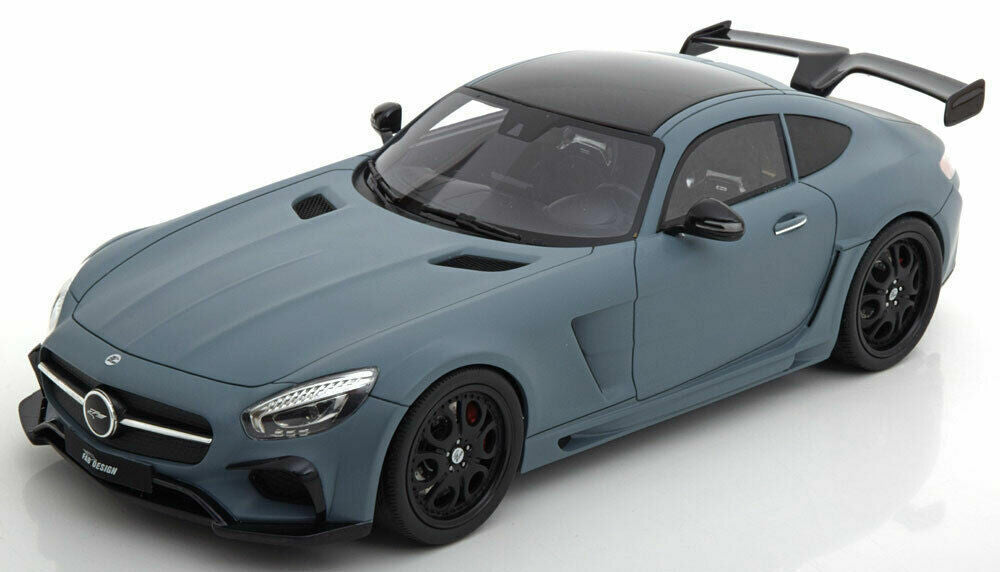 GT Spirit MERCEDES BENZ AMG GT Fab Design Areion Matte Grey 1:18 Resin, SEALED