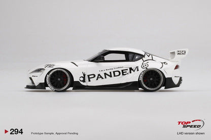 Topspeed Pandem Toyota GR A90 Supra V1.0 White 1:18