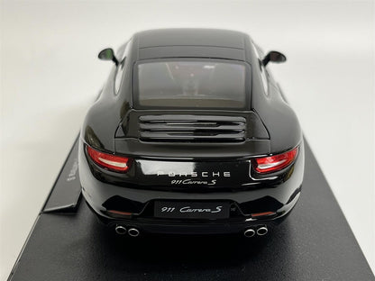 Welly 2013 Porsche 911 991 Carrera S Coupe Black 1:18