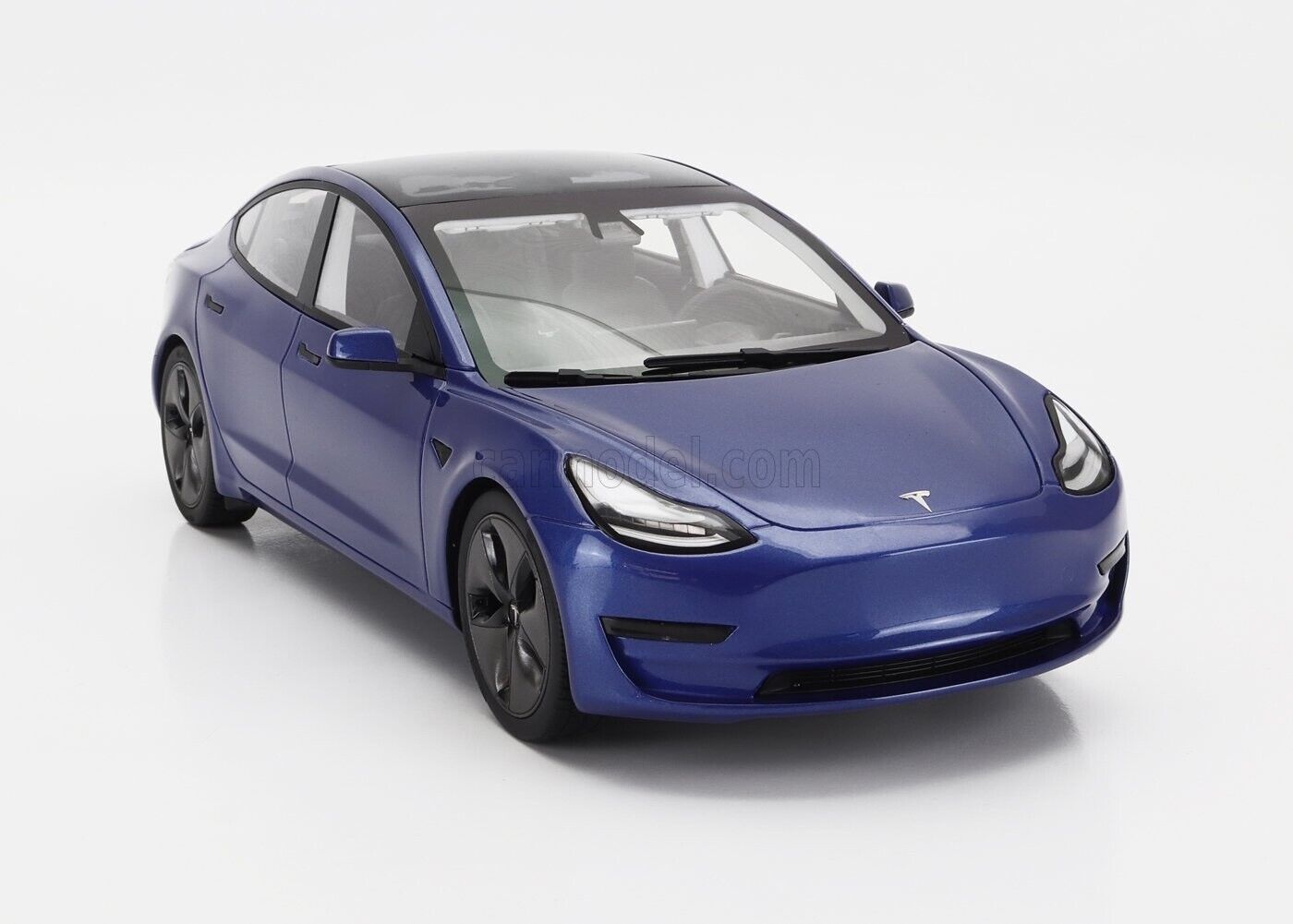 LS Collectibles 2021 Tesla Model 3 Multi-Coat Blue Metallic 1:18