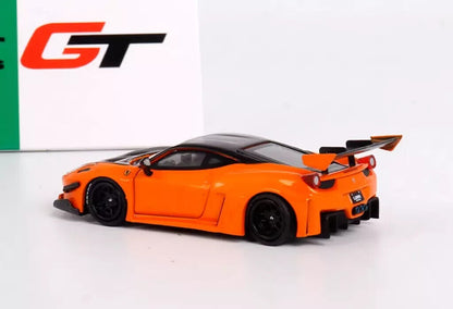 Star Model Ferrari 458 GT LBWK Silhouette Works Orange 1:64