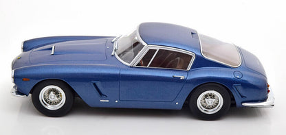 KK Scale 1961 Ferrari 250 GT SWB Passo Corto (Short Step) Blue Metallic 1:18