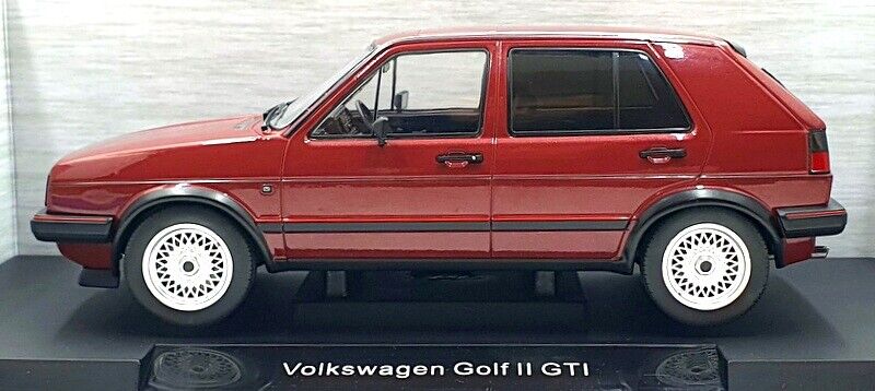 MCG 1984 VW Golf GTi MK II Dark Red 1:18