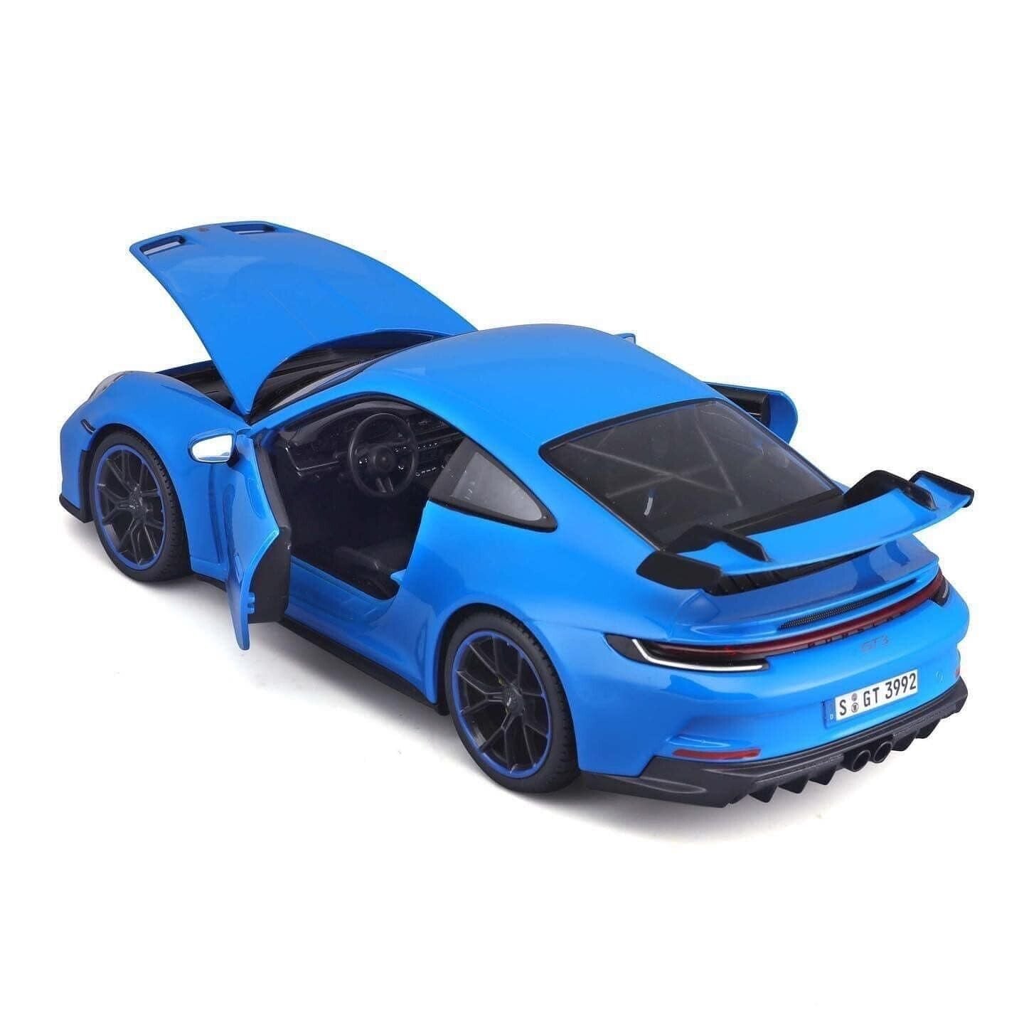 Maisto 2022 Porsche 911 992 GT3 Shark Blue 1:18