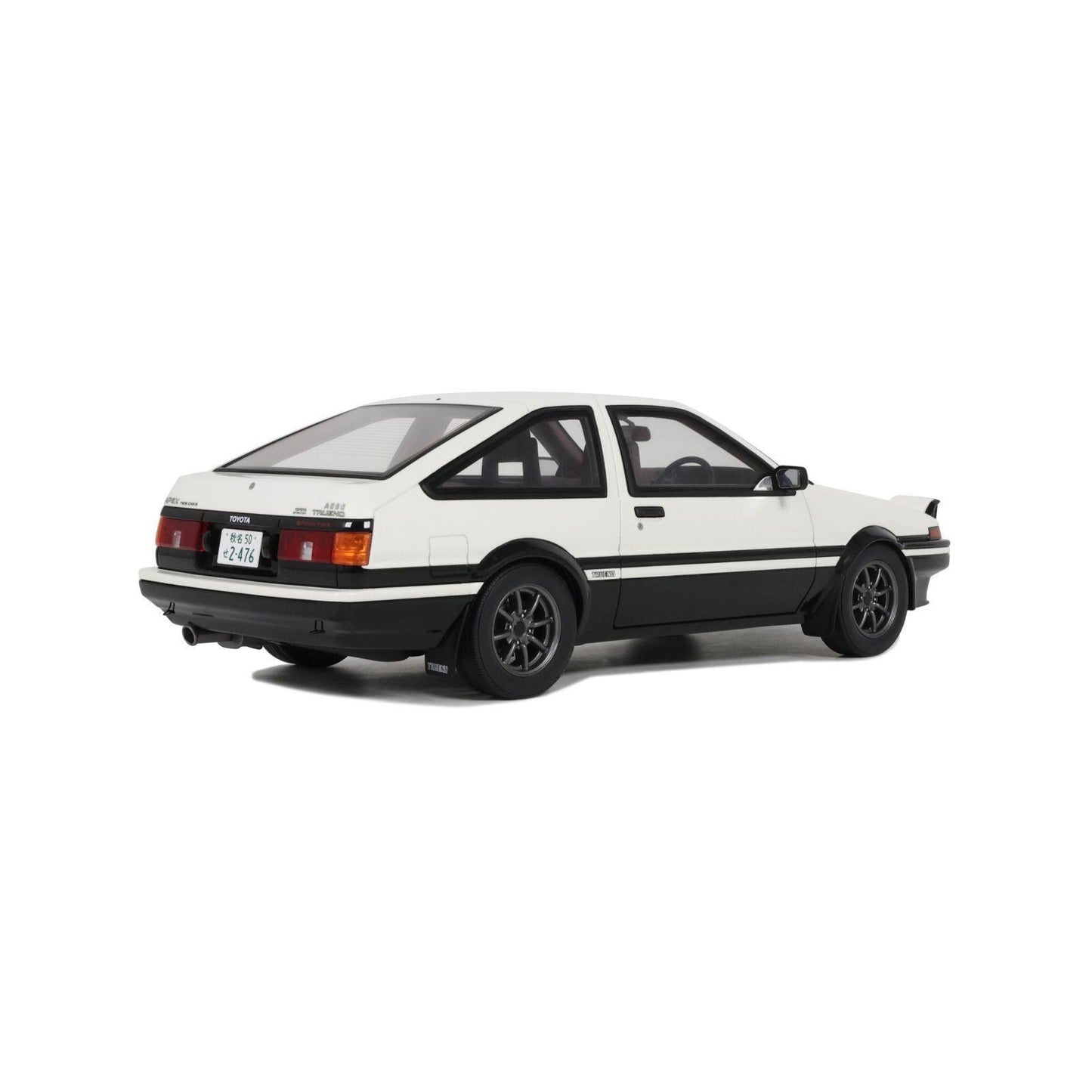 Otto Toyota Sprinter Trueno (AE86) White & Black 1:18