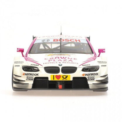 Minichamps 2012 BMW M3 (E92) DTM Team BMW RBM Crowne Plaza No 15 White & Pink 1:18