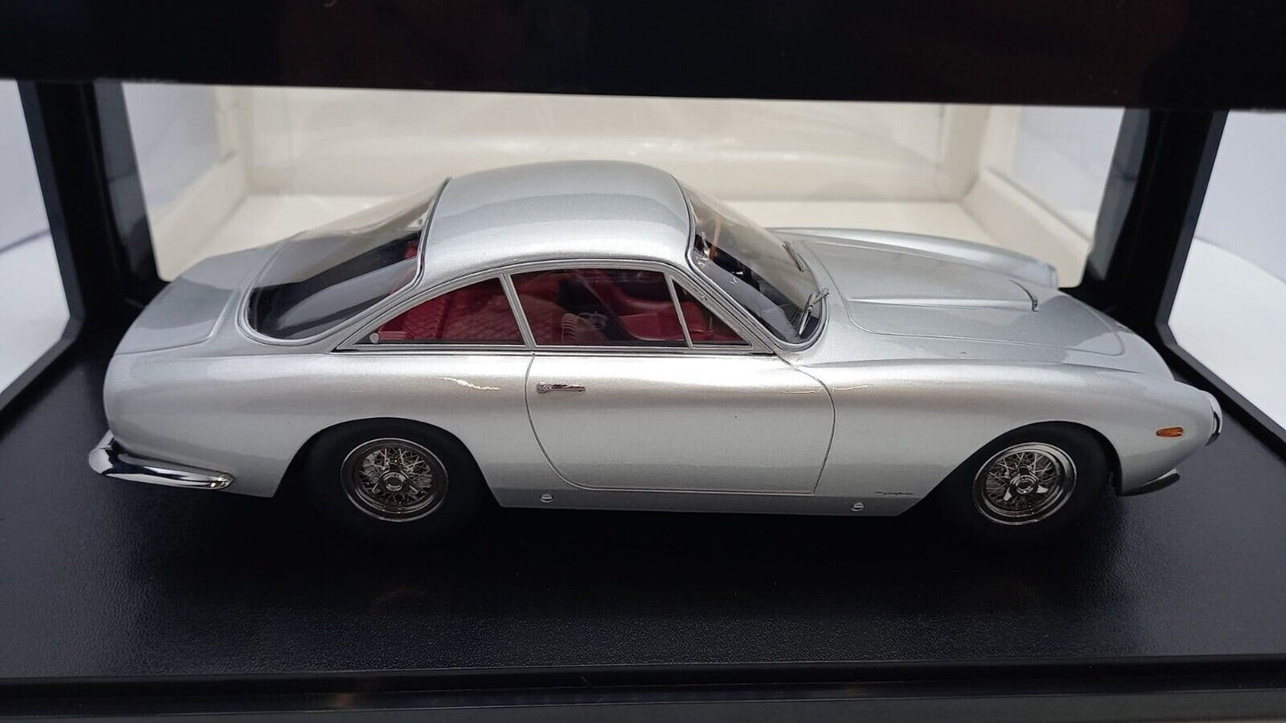 KK Scale 1962 Ferrari 250 GT Lusso Silver 1:18