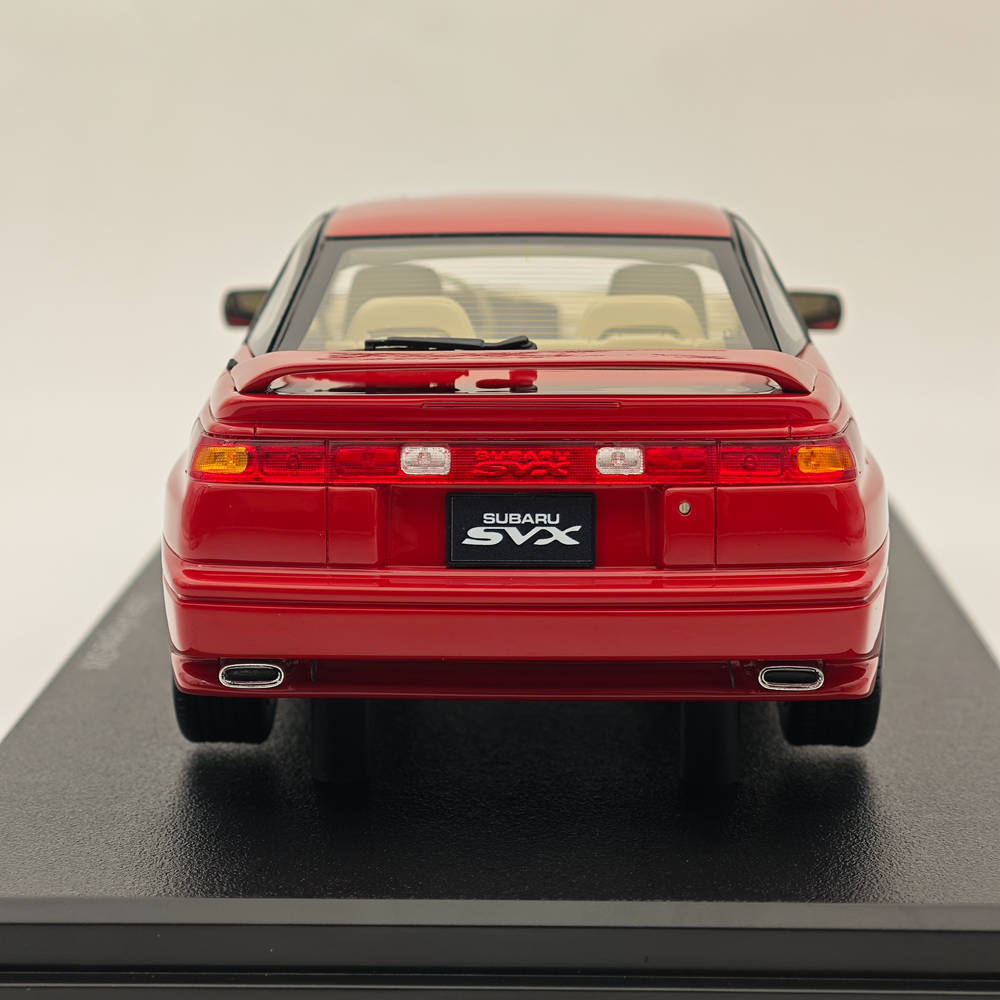 DNA Collectibles 1991 Subaru Alcyone SVX Barcelona Red 1:18 LIMITED