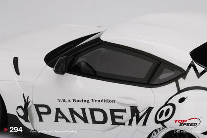 Topspeed Pandem Toyota GR A90 Supra V1.0 White 1:18