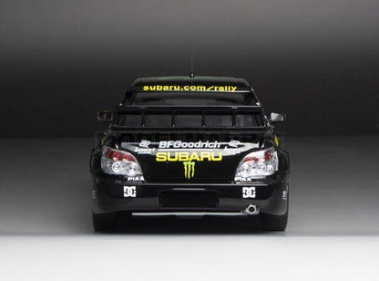 Sun-Star 2006 Subaru Impreza WRC06 No 43 Gymkhana 2008 Ken Block Monster Energy 1:18