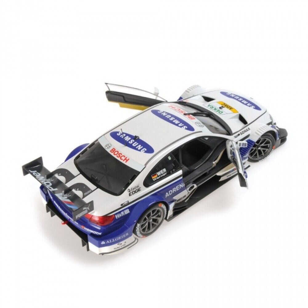 Minichamps 2013 BMW M3 (E92) DTM Team Schnitzer No 2 2013 Blue & White 1:18