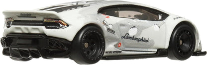 Hot Wheels Premium Slide Street Series 2 Lamborghini Huracan LB-Works Japan Grey 1:64