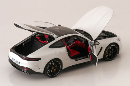 NZG 2023 Mercedes Benz AMG GT63 Coupe (C192) Opalith White 1:18