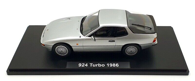 KK Scale 1986 924 Turbo Coupe Silver 1:18