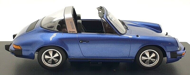 KK Scale 1977 Porsche 911 SC Targa w/ Removable Top G Series Blue Metallic 1:18