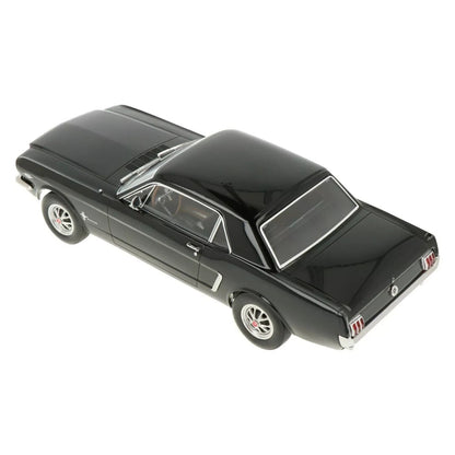 Norev 1965 Ford Mustang Hardtop Coupe Black Metallic 1:18