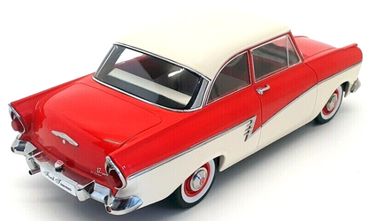 KK Scale 1957 Ford England Taunus 17M P2 Red and White 1:18