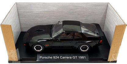 MCG 1981 924 Carrera GT Coupe Black w/ Black Wheels 1:18