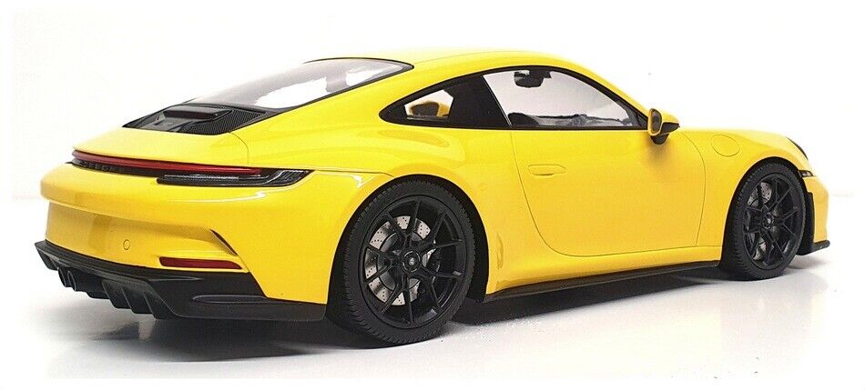 Minichamps 2022 Porsche 911 992 GT3 Touring Yellow w/ Black Wheels 1:18