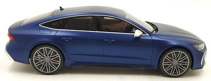 GT Spirit 2020 Audi RS7 ABT Sportline (Sportback) Matte Blue Metallic 1:18 Resin LIMITED