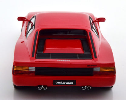 KK Scale 1986 Ferrari Testarossa Red Monospecchio European Version 1:18