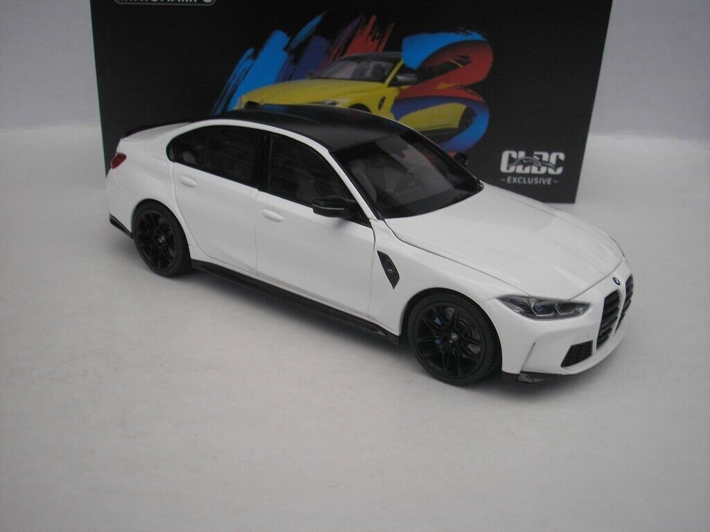 Minichamps 2020 BMW M3 Competition (G80) White 1:18