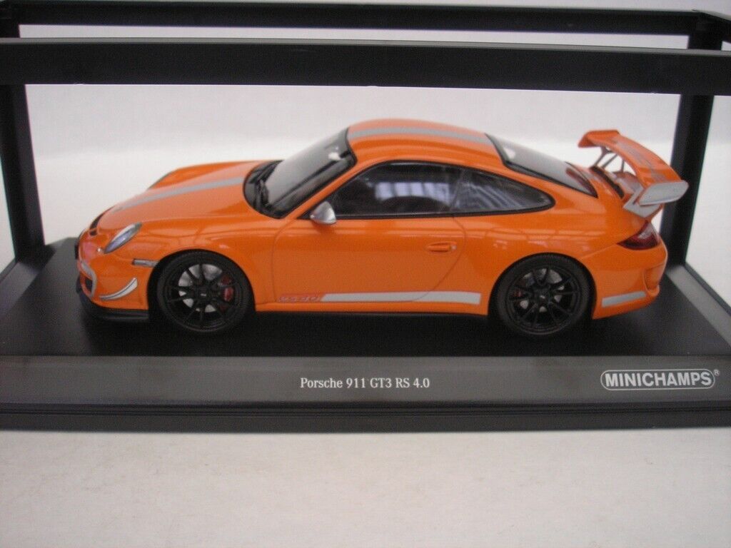 Minichamps 2011 Porsche 911 997 GT3 RS Orange 1:18 SEALED