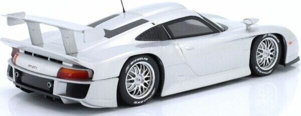 Werk83 1997 Porsche 911 (996) GT1 Street Version Silver 1:18