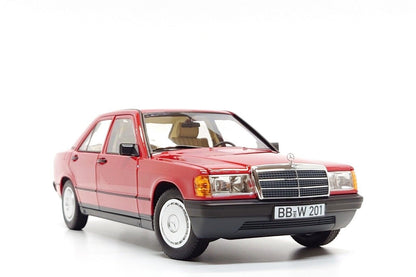 Norev 1982 Mercedes-Benz 190E (W201) Signal Red 1:18