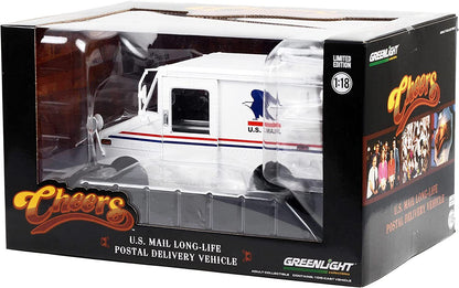 Greenlight Cliff Clavin's USPS Postal Truck from Cheers 1:18