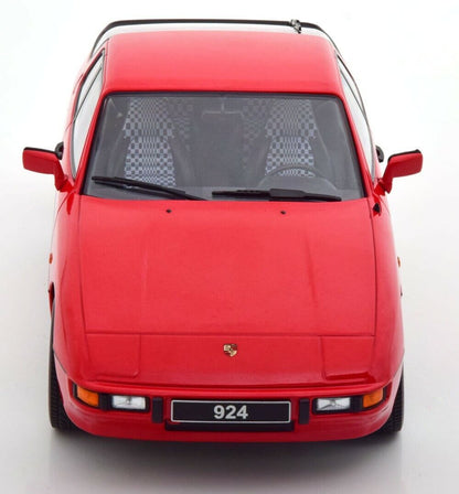 KK Scale 1985 924 Coupe Red 1:18