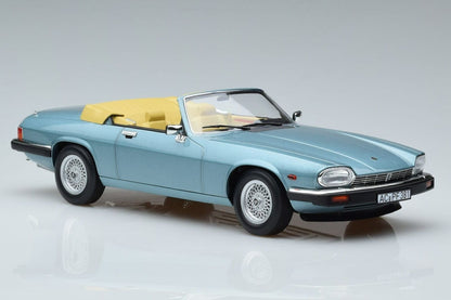 Norev 1988 Jaguar XJ-S Cabriolet Light Blue 1:18