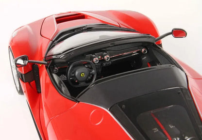 BBR 2016 Ferrari LaFerrari Aperta Spider Rosso Corsa (Ferrari Red) 1:18