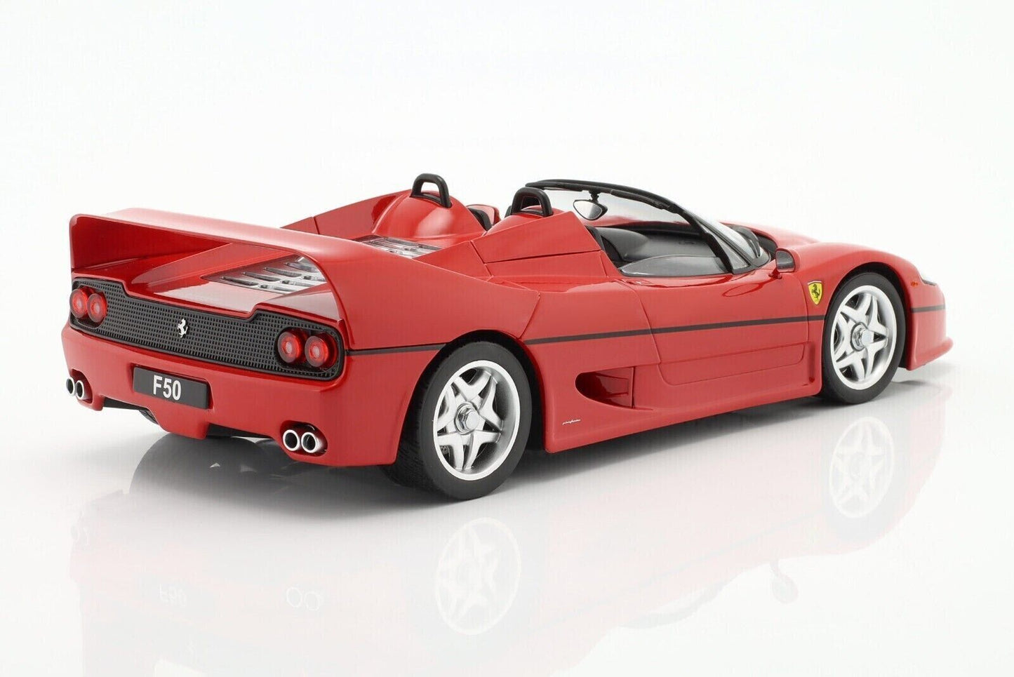 KK Scale 1995 Ferrari F50 Open Top Red 1:18