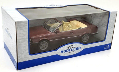 MCG 1989 BMW 325i (e30) Cabriolet Red 1:18