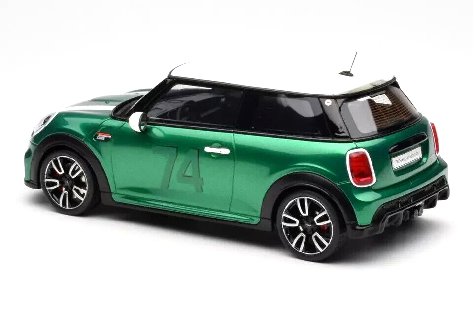 Otto 2023 Mini Cooper F56 JCW John Cooper Works British Racing Green 1:18 Resin