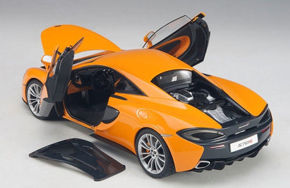 AUTOart Mclaren 570S Coupe Mclaren Orange w/ Silver Wheels 1:18