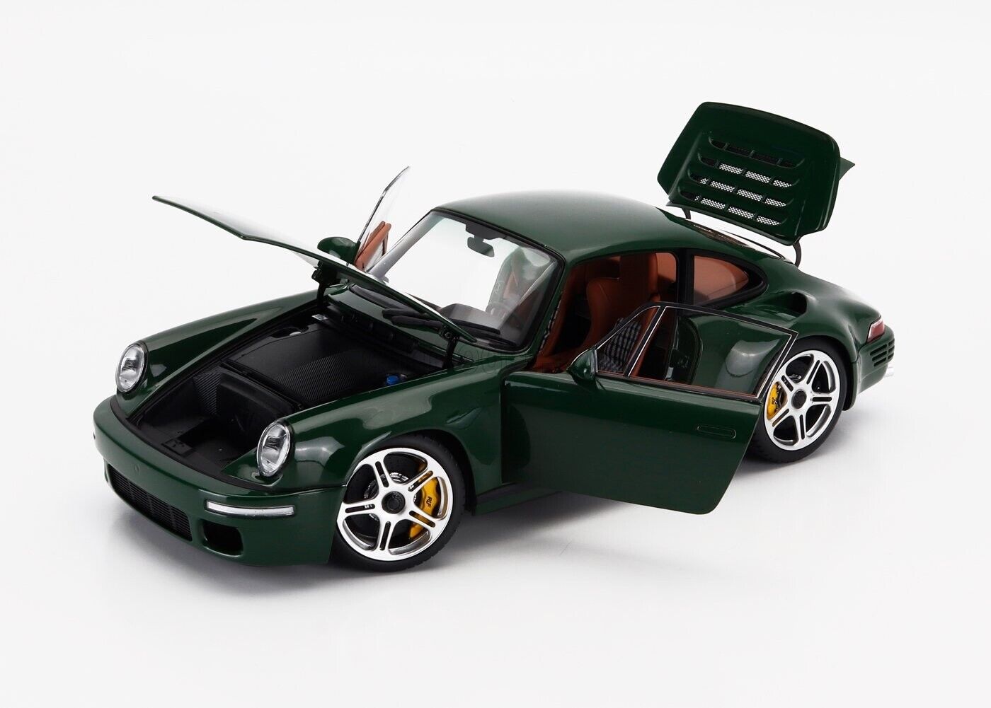 Almost-Real 2018 Porsche 911 RUF CTR Coupe Anniversary Irish Green 1:18