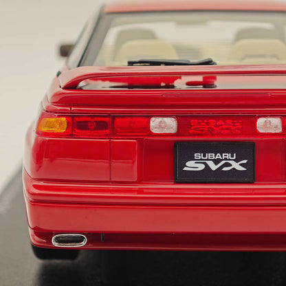 DNA Collectibles 1991 Subaru Alcyone SVX Barcelona Red 1:18 LIMITED